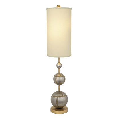 Lucas McKearn Marie Buffet Table Lamp Classic Orb Shape with Linen Shade