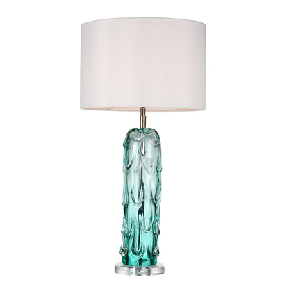 Lucas McKearn Pontchartrain Water Fall Inspired Blue Buffet Table Lamp By Lucas McKearn