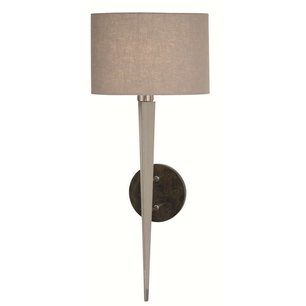 Thumprints Tigers Eye- Wall Sconce  Wall Sconce in Brushed Nickel