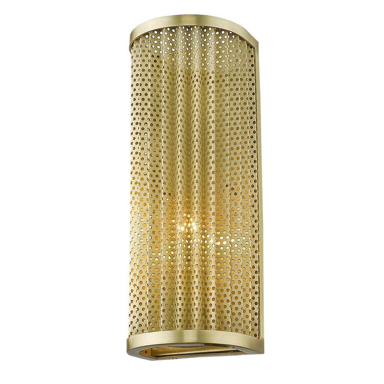 TREND Lighting Basetti 1-Light Gold Sconce in Gold TW40014GD