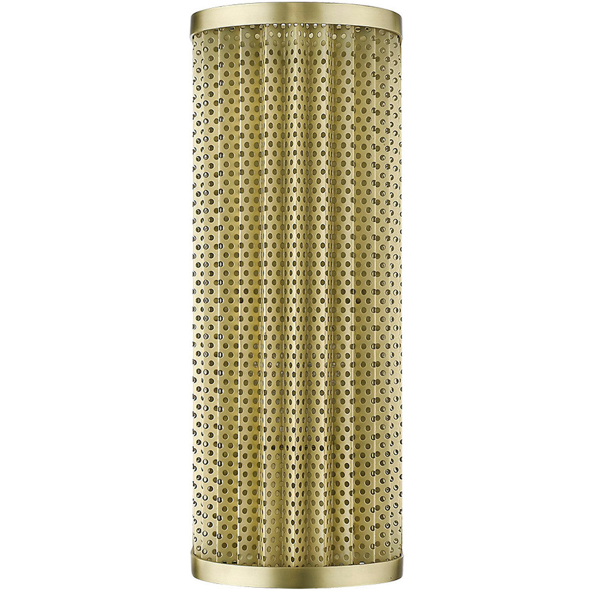 TREND Lighting Basetti 1-Light Gold Sconce in Gold TW40014GD