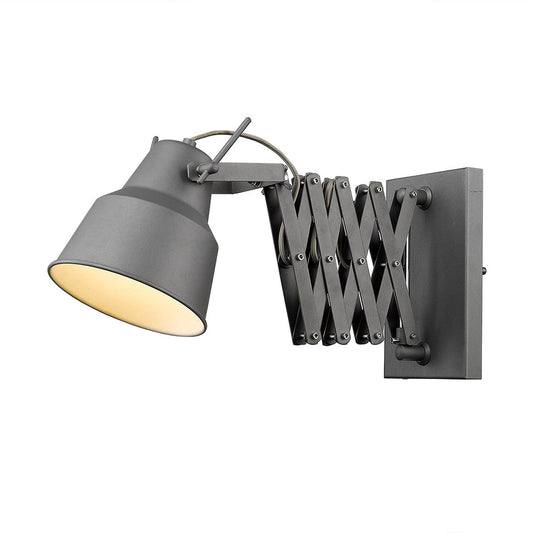 TREND Lighting Plexus 1-Light Gray Sconce in Gray TW40061GY