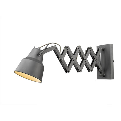 TREND Lighting Plexus 1-Light Gray Sconce in Gray TW40061GY