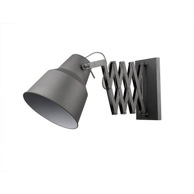 TREND Lighting Plexus 1-Light Gray Sconce in Gray TW40061GY