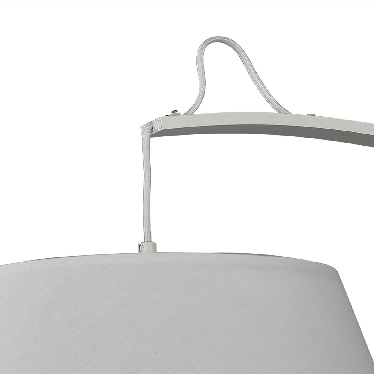 TREND Lighting Della 1-Light White Sconce in White TW40081WH