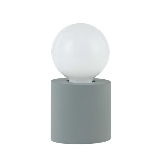 Dainolite 1 Light Incandescent Table Lamp Grey  TYA-31T-GRY