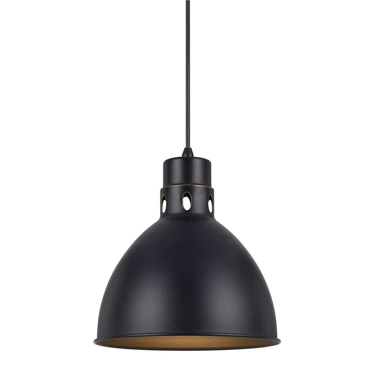 CAL Lighting 150W Webster Metal Pendant Dark Bronze UP-1109-6-DB