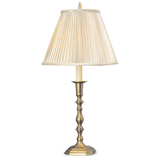 Lite Master Kendrick Table Lamp in Antique Solid Brass T6114AB-SR