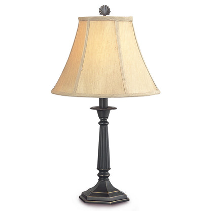 Lite Master Alair Table Lamp in Oil Rubbed Bronze on Solid Brass T6116RZ-SL