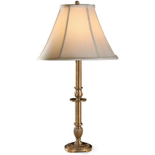 Lite Master Avery Table Lamp in Antique Solid Brass T6104AB-SL