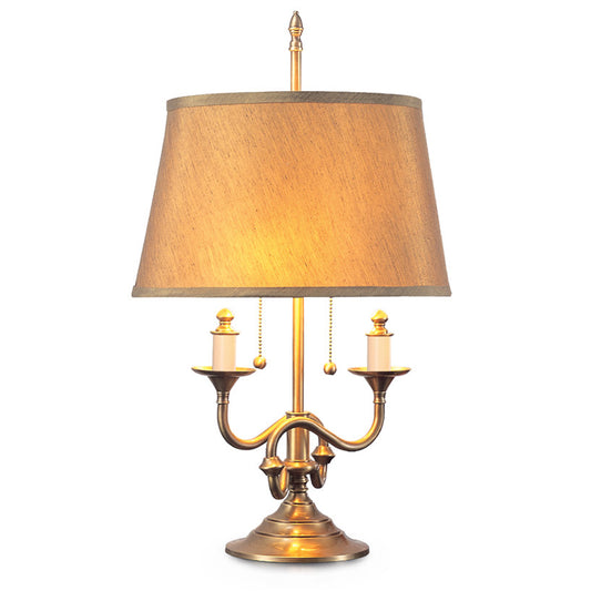 Lite Master Leighton Classic Twist Table Lamp Small in Antique Solid Brass T6602AB-SL