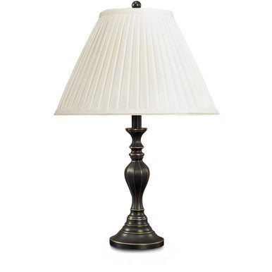 Lite Master Southampton Table Lamp Oil Rubbed Bronze on Solid Brass T6492RZ-SR