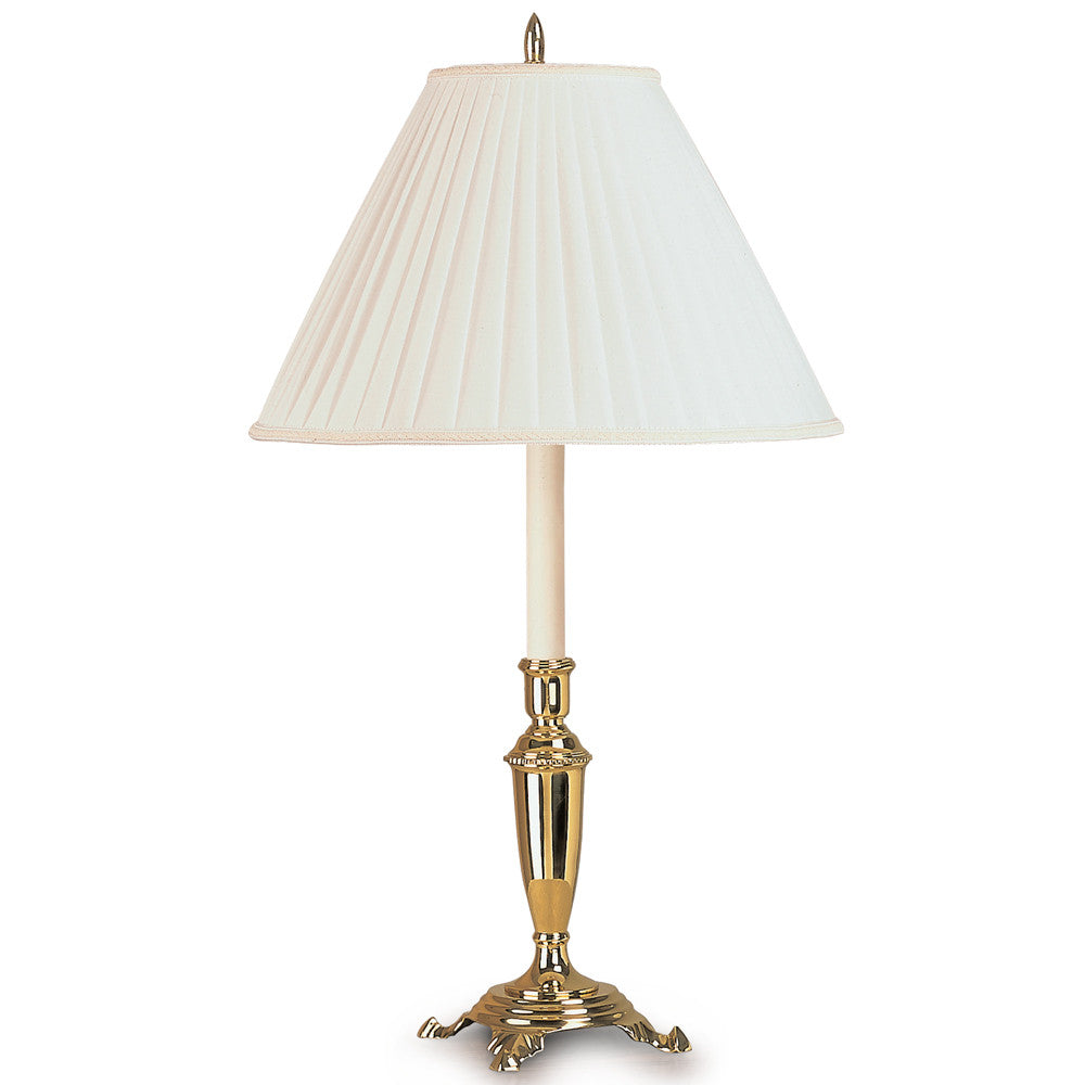 Lite Master Lila Table Lamp in Polished Solid Brass T6403PB-SR