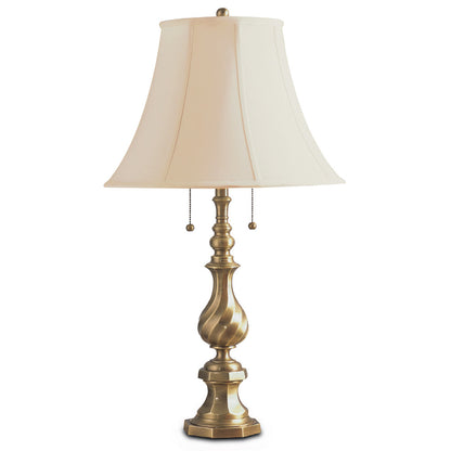 Lite Master Surrey Table Lamp in Antique Solid Brass T2105AB-SL