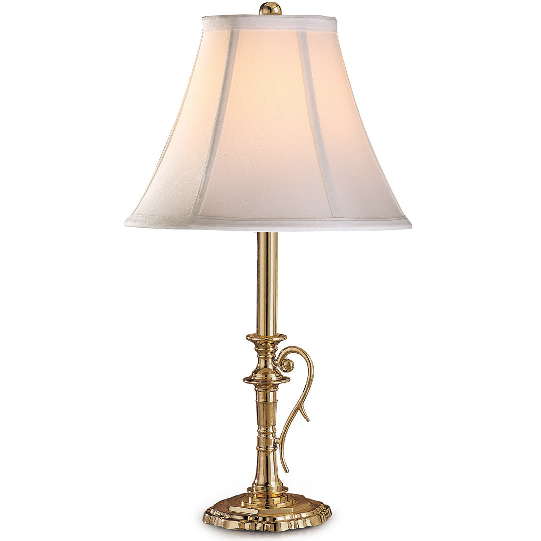 Lite Master Audrey Table Lamp in Polished Solid Brass T6408PB-SL