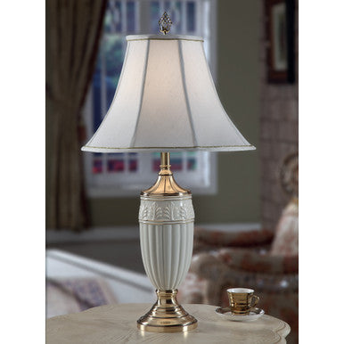 Lite Master Melanie Table Lamp in Polished Solid Brass T5244PB-SL