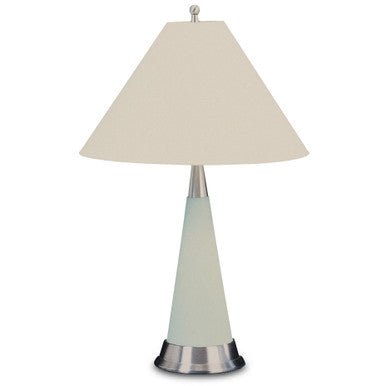 Lite Master Kaelen Table Lamp with Night Light in Nickel Finish T570NK-PG