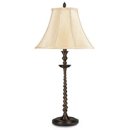 Lite Master Hyannis Table Lamp in Oil Rubbed Bronze on Solid Brass T6069RZ-SL