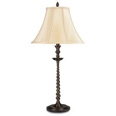 Lite Master Hyannis Table Lamp in Oil Rubbed Bronze on Solid Brass T6069RZ-SL