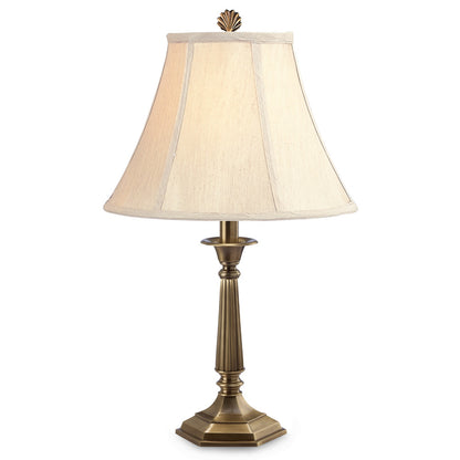 Lite Master Alair Table Lamp in Antique Solid Brass T6116AB-SL