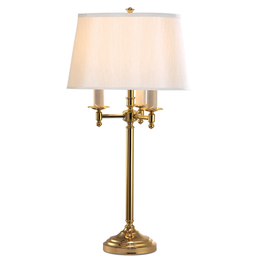 Lite Master Richmond Table Lamp in Polished Solid Brass T8213PB-SL