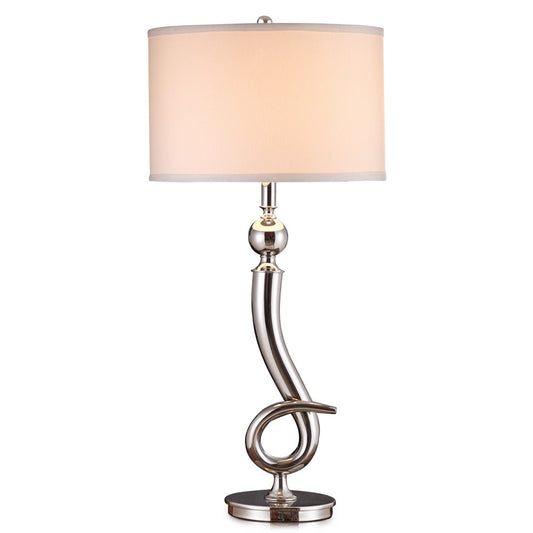 Lite Master Ciara Lamp in Polished Nickel T1885PN-SL