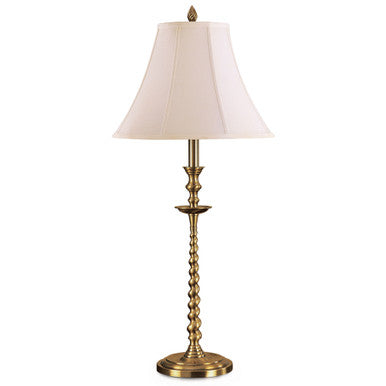 Lite Master Hyannis Table Lamp in Antique Solid Brass T6069AB-SL