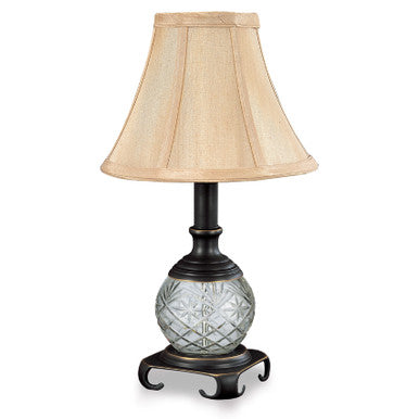 Lite Master Amelia Table Lamp in Oil Rubbed Bronze and Crystal TC602RZ-SL