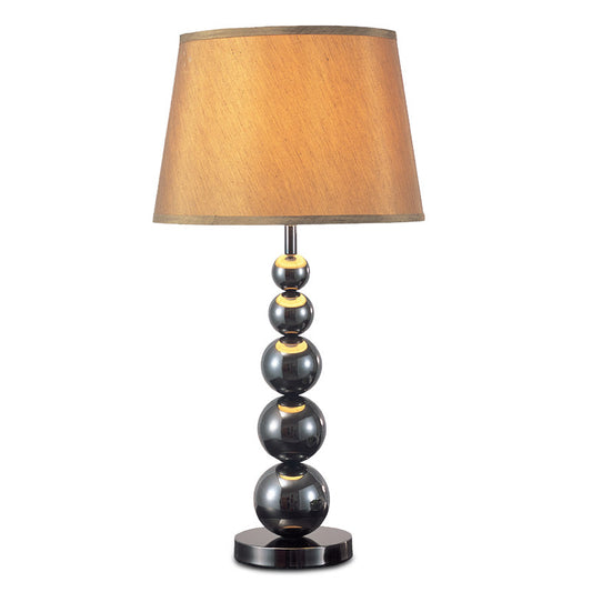 Lite Master Avery Table Lamp in Gun Metal Finish T1776GM-SL