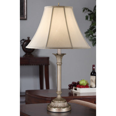 Lite Master Roylston Table Lamp in Guild Silver Finish T7012GS-SL