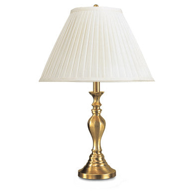 Lite Master Southampton Table Lamp Antique Solid Brass T6492AB-SR