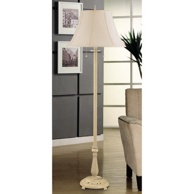 Lite Master Westerly Torchiere Floor Lamp in Royal Sand Finish F812RS-SL