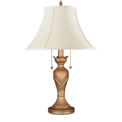 Lite Master Lillemoor Table Lamp in Sunset Copper Finish with Pull Chains T716SC-SL