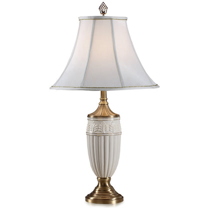 Lite Master Melanie Table Lamp in Antique Solid Brass T5244AB-SL