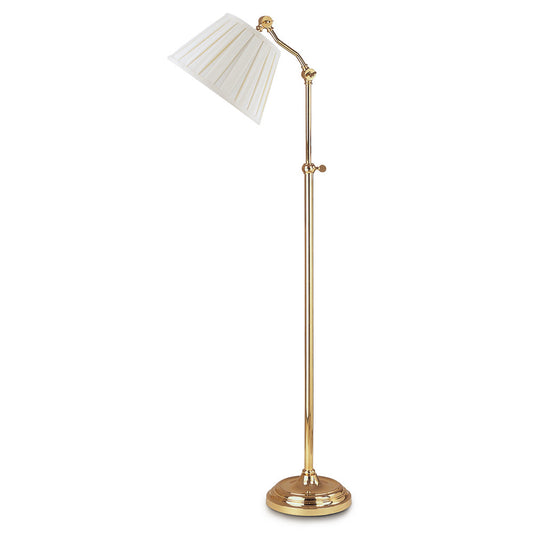 Lite Master Dorest Adjustable Floor Lamp Polished Solid Brass F5616PB-SR