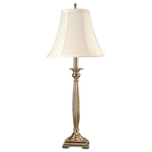 Lite Master Manhattan Table Lamp in Polished Solid Brass T6066PB-SL