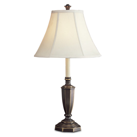 Lite Master Bristol Table Lamp Historic Bronze on Solid Brass T6532HB-SL