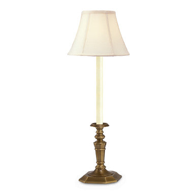 Lite Master Davenport Lamp in Antique Solid Brass T6735AB-SL