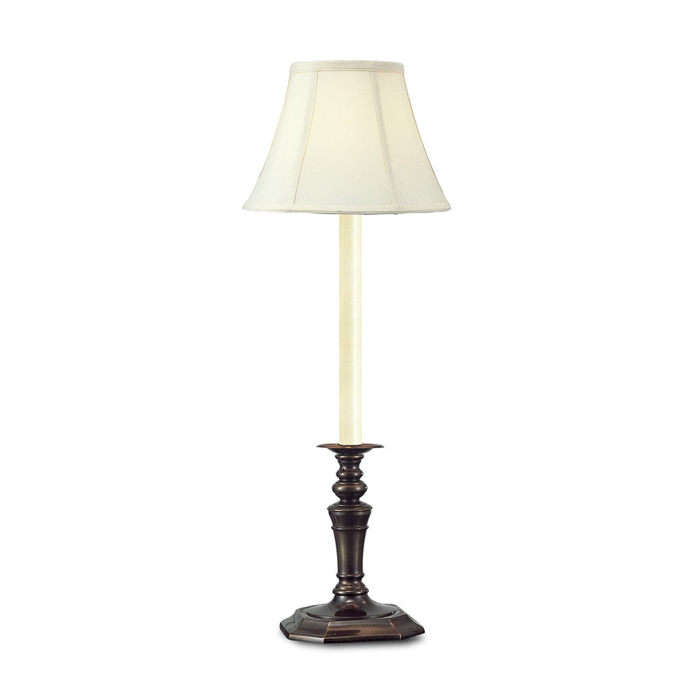 Lite Master Davenport Lamp in Vintage Solid Brass T6735VB-SL