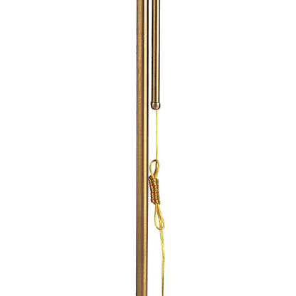 Lite Master Camille Adjustable Floor Lamp Oil Rubbed Bronze on Solid Brass F5624RZ-SL