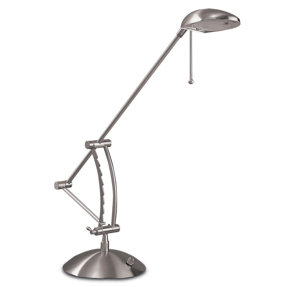 Lite Master Calloway Table or Desk Lamp in Nickel Finish T502NK