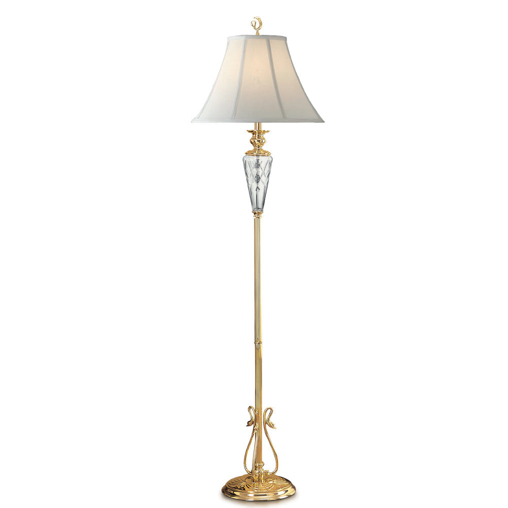 Lite Master Floor Lamp Polished Brass F5054PB-SL