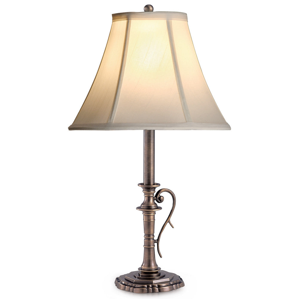 Lite Master Audrey Table Lamp in Dark Solid Brass T6408DB-SL