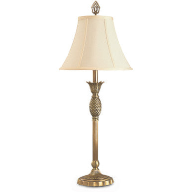 Lite Master Charlotte Table Lamp in Antique Solid Brass T6051AB-SL