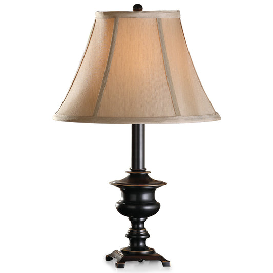 Lite Master Margot Table Lamp in Oil Rubbed Bronze on Solid Brass T6474RZ-SL