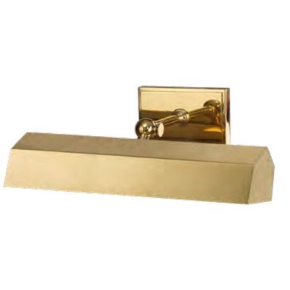 Lite Master Highbury Picture or Library Wall Sconce in Polished Brass W3622PB