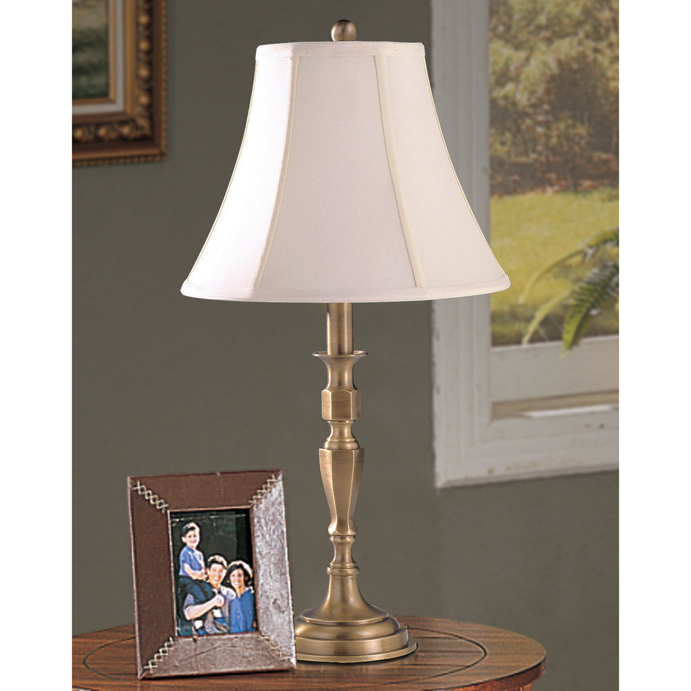 Lite Master Philadelphia Table Lamp in Antique Solid Brass T6252AB-SL