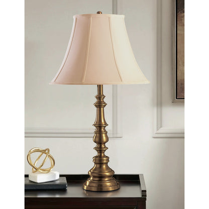 Lite Master Marsden Table Lamp in Antique Solid Brass T2002AB-SL