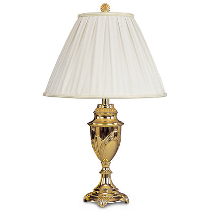 Lite Master Cassandra Table Lamp in Polished Solid Brass T6437PB-SR