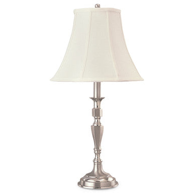 Lite Master Philadelphia Table Lamp in Nickel on Solid Brass T6252NK-SL